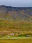 Iceland. Skalavik near Bolungarvik during autumn. Art Print